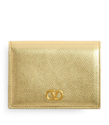Harrods Valentino Garavani Leather VLogo Signature Bifold Wallet 8.5cm x 11cm- Buy online at McGrocer