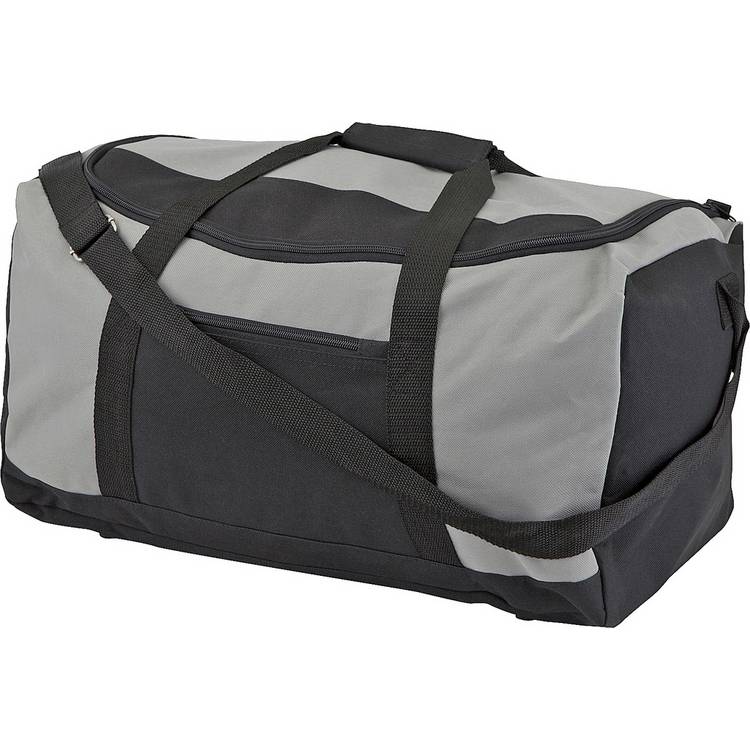 Grey Small Soft Holdall 38 litre travel bag, imported from the UK