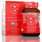 Superdrug True Veda Organic Moringa 10:1 Extract Vegan Herbal Food Supplement Capsules 60 Caps- Buy online at McGrocer