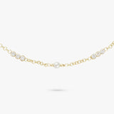 Revere gold plated pearls and cubic zirconia bracelet, UK version