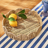 Argos Home woven tray natural 35cm - British product
