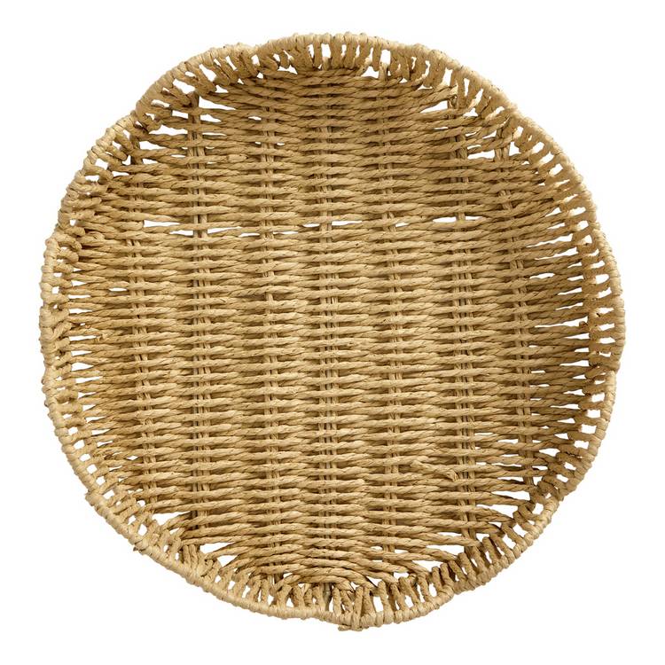 Argos Home woven tray natural 35cm - British product