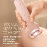 Philips Series 9000 cordless wet and dry epilator, imported from the UK