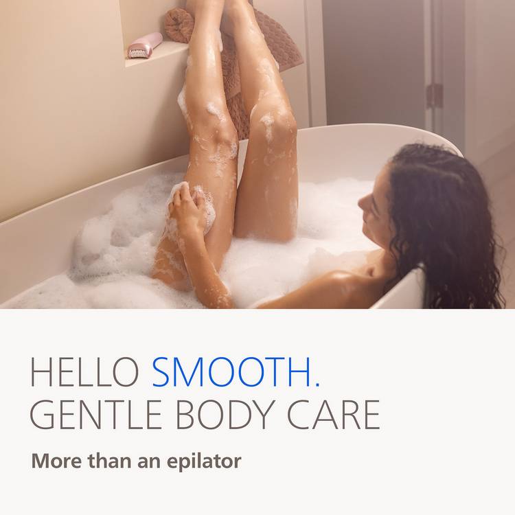 Philips Series 9000 cordless wet and dry epilator, imported from the UK