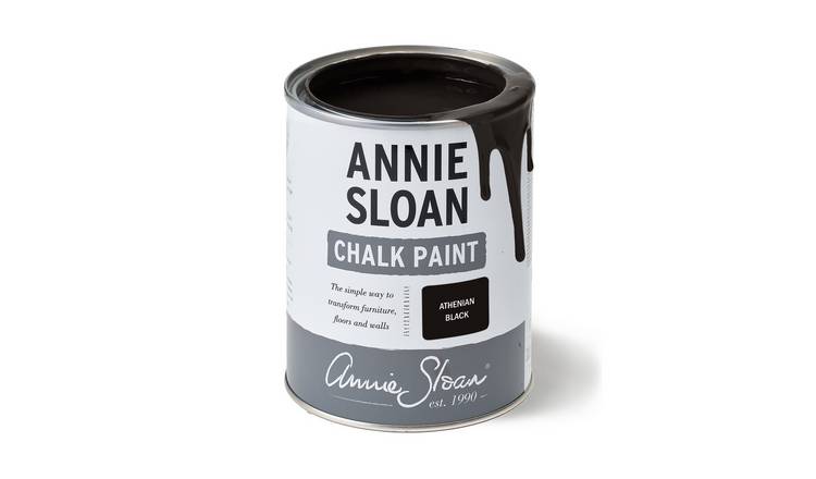 Annie Sloan chalk paint Athenian Black 1L, imported from the UK