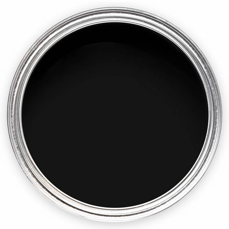 Annie Sloan chalk paint Athenian Black 1L, imported from the UK