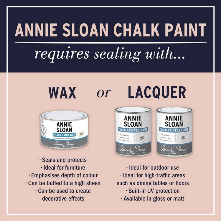 Annie Sloan chalk paint Athenian Black 1L, imported from the UK