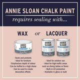 Annie Sloan chalk paint Athenian Black 1L, imported from the UK