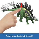 Jurassic World Gigantic Thrashers Stegosaurus dinosaur toy - British product