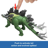 Jurassic World Gigantic Thrashers Stegosaurus dinosaur toy - British product