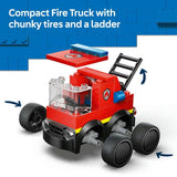 LEGO City Fire Engine toy 60482 with firefighter minifigure - British product