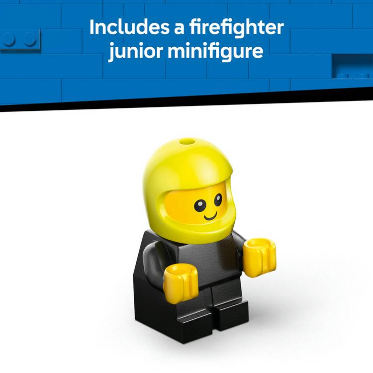 LEGO City Fire Engine toy 60482 with firefighter minifigure - British product