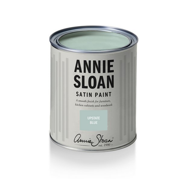 Annie Sloan multi surface satin paint Upstate Blue 750ml, UK version