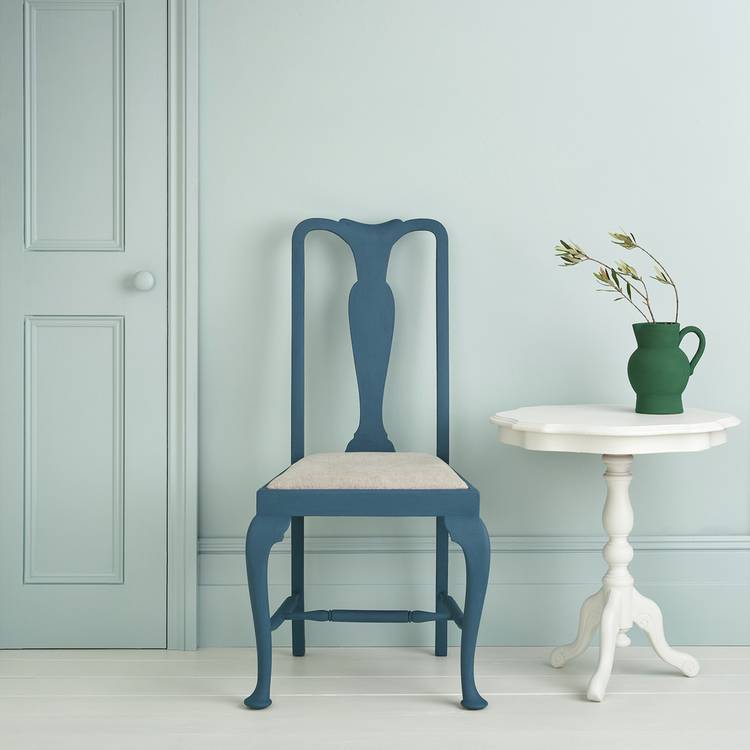 Annie Sloan multi surface satin paint Upstate Blue 750ml, UK version