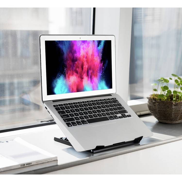 Proper AV foldable laptop stand adjustable, UK version
