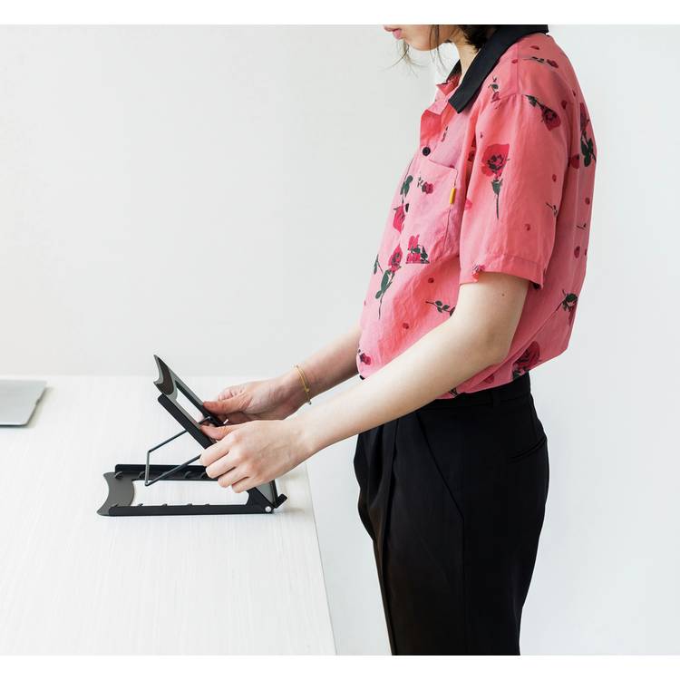 Proper AV foldable laptop stand adjustable, UK version