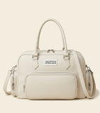 Prada large washed leather shoulder bag H19cm, imported from the UK