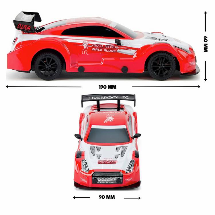 Liverpool FC remote control car 1:24 scale, UK version