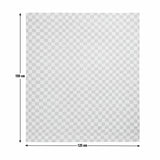 Argos Home knitted throw checkerboard blue 150x125cm - British product