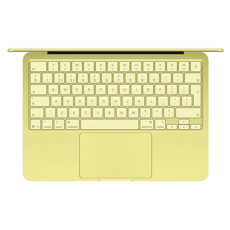 Apple MacBook Neo 13in Citrus laptop - British product
