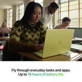 Apple MacBook Neo 13in Citrus laptop - British product