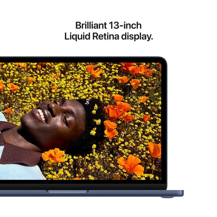 Apple MacBook Neo 13-inch laptop in Indigo (British brand)