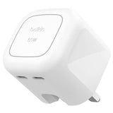 Argos Belkin 50W Dual USB-C Wall Charger with Folding Pins - White- Buy online at McGrocer