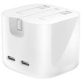 Belkin 50W dual USB-C wall charger - British product