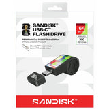 SanDisk USB-C flash drive FIFA World Cup 2026 Edition 64GB, imported from the UK