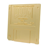 Fanattik DOOM floppy disk replica limited edition gold (British brand)