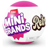 Zuru Mini Brands retro capsule with mystery minis - British product