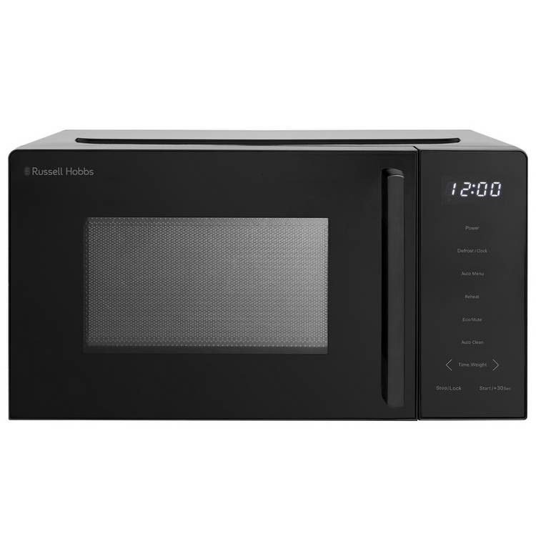 Russell Hobbs black microwave 20L - British product