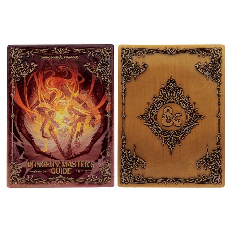 Dungeons & Dragons alternate cover collectible ingot, imported from the UK