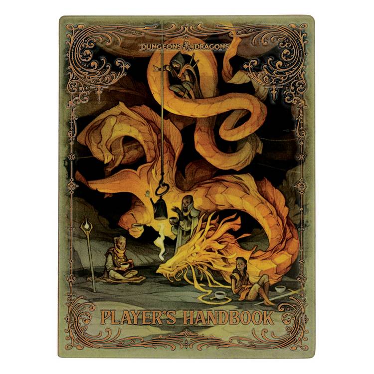 Dungeons & Dragons collectible ingot Players Handbook alternate cover, UK version