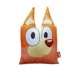 Bluey Bingo 3D cushion orange 50x35cm, imported from the UK