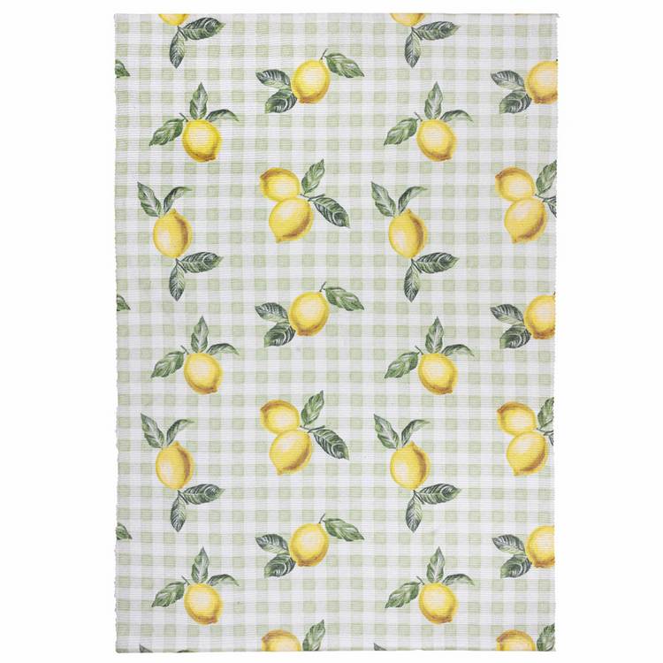 Furn lemons sage green outdoor rug 120x170cm (British brand)