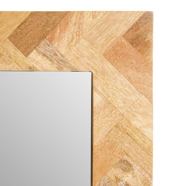 Habitat herringbone square wall mirror 60x60cm, UK version