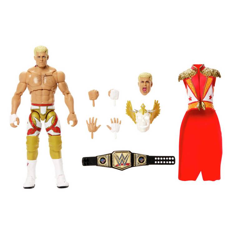 WWE Cody Rhodes action figure Ultimate Edition 6-inch (British brand)