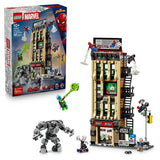 LEGO Marvel Daily Bugle building set 76342, imported from the UK