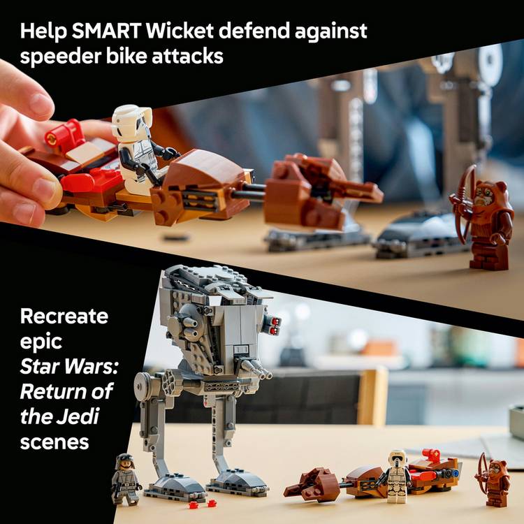 LEGO Star Wars AT-ST Attack on Endor building set, UK version