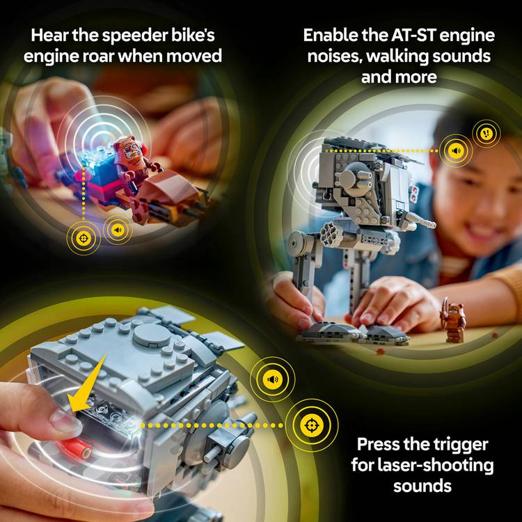 LEGO Star Wars AT-ST Attack on Endor building set, UK version