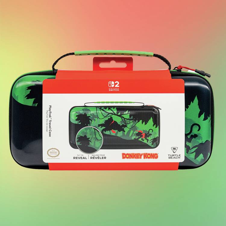 Turtle Beach PlayTrek travel case Donkey Kong, imported from the UK