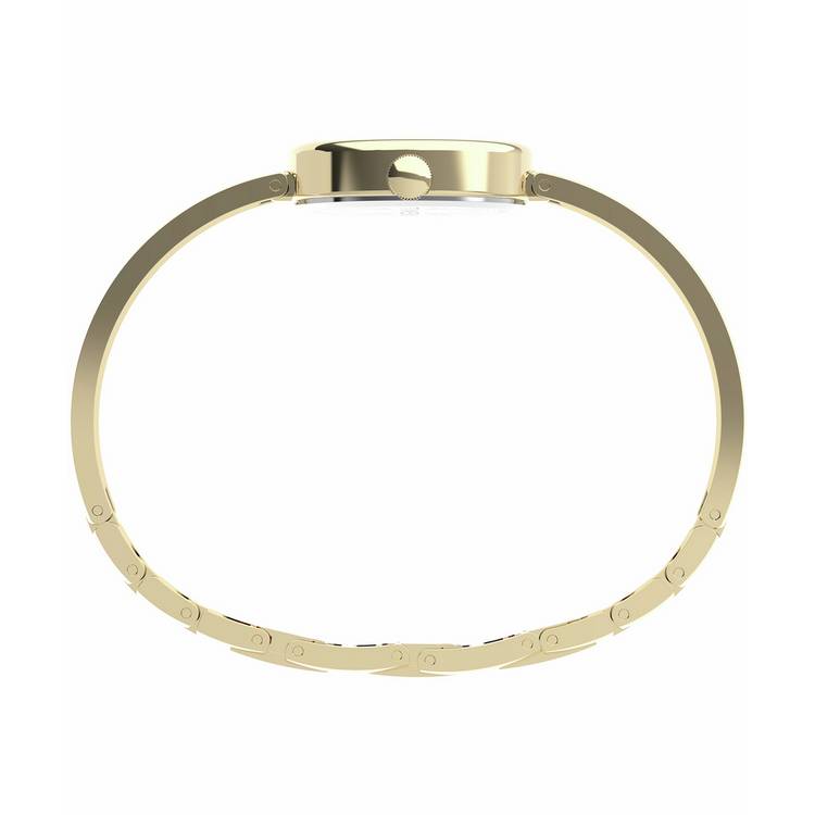 Timex Cavatina watch white dial stainless steel bangle, UK version