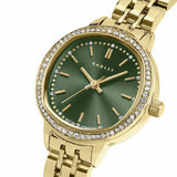 Radley watch green dial gold plated bracelet 28mm (British brand)