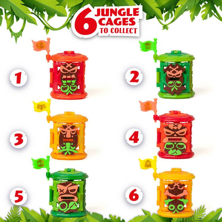 Piratix Crazy Jungle Captain Pack playset, UK version
