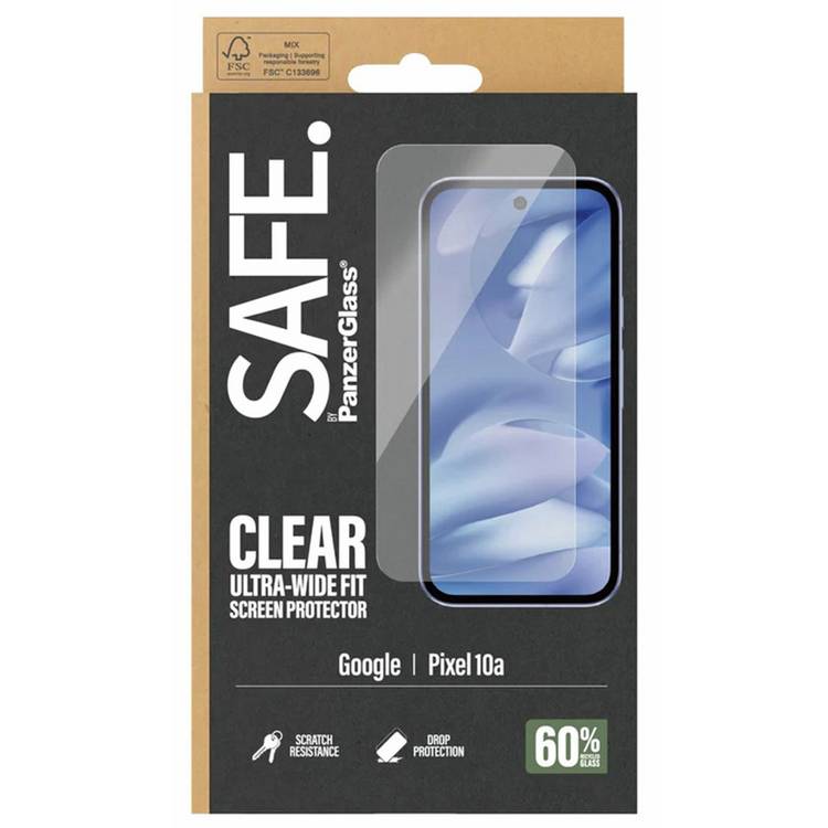 PanzerGlass Google Pixel 10a screen protector, UK version