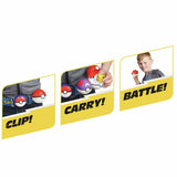 Pokémon Pikachu belt set with Poke Balls and figure, imported from the UK