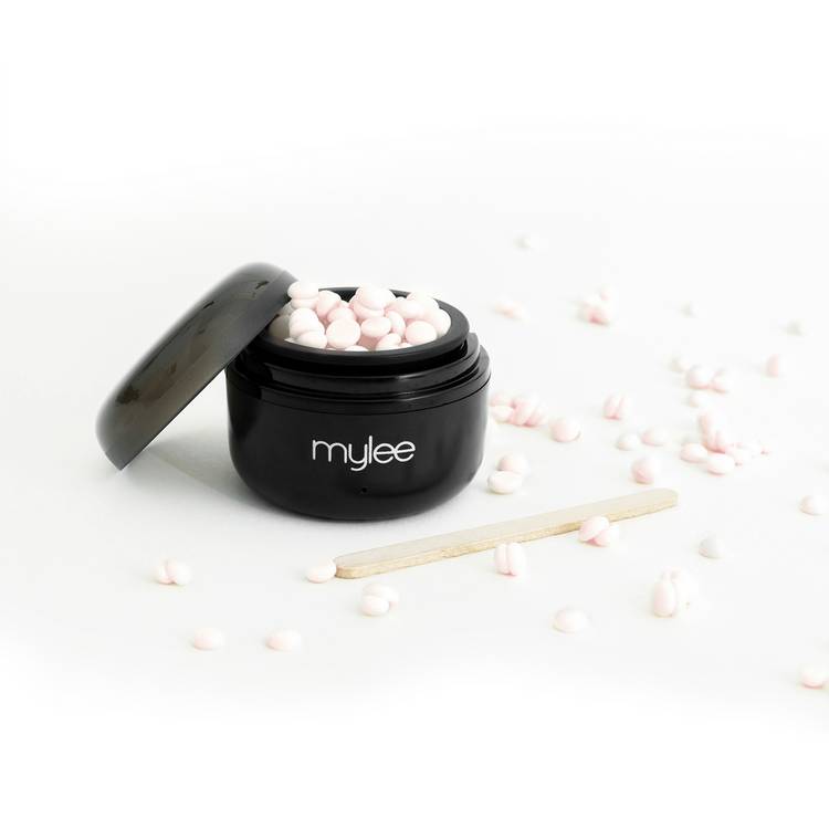 Mylee Let's Face It home wax kit, imported from the UK