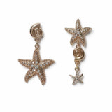 Argos Freedom Starfish & Shell Mismatch Drop Earrings- Buy online at McGrocer
