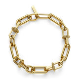 Olivia Burton gold anchor link bracelet (British brand)